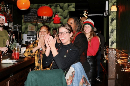 Toy drive hosted by Minnie's Bar in Sunset Park!