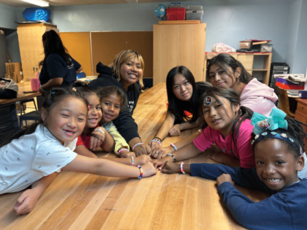 Summer Camp Bracelet Making